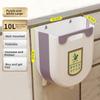 New Kitchen Hanging Folding Trash Can Cabinet High Quality Plastic Creative Hanging Trash Can Space Saving Hanging Waste Bin
