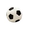 DINETTE Fabric Soccer Ball Plush Toy Extra Large 45cm Fluffy Cushion Large Size for Children Adults Dogs Play Toy Interior Decoration Present Black