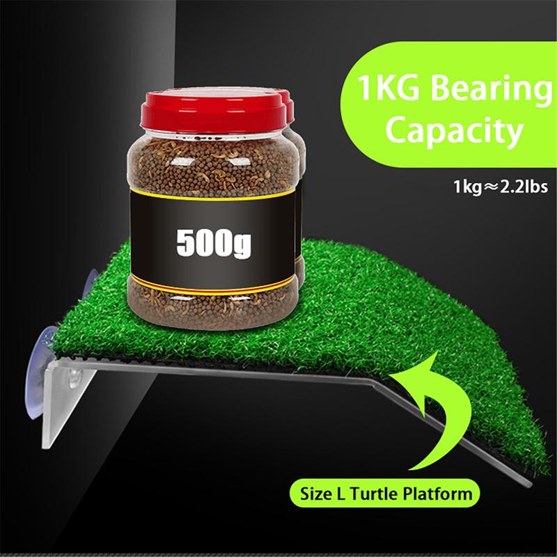 (С/М/Л) Платформа для купания черепах. Пандус для черепахи. Лестница для рептилий. Танк. Лестница для отдыха. Терраса. Имитация газона. Платформа.