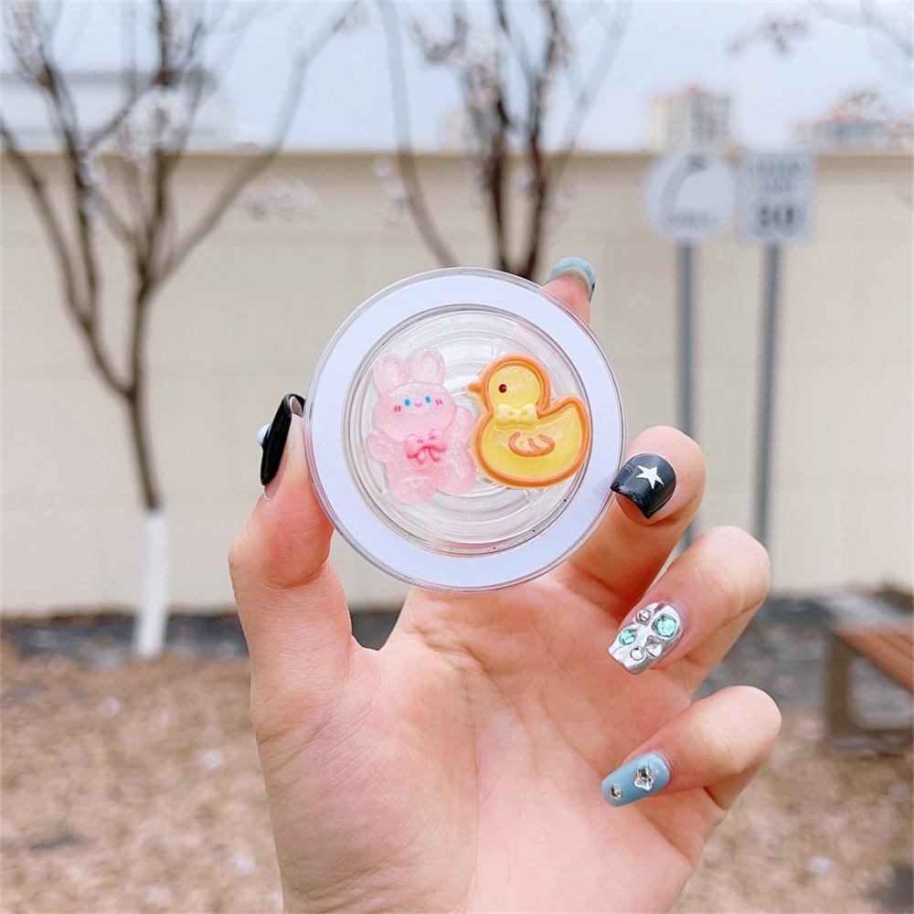 Корейский милый мультфильм для Magsafe Магнитный телефон Griptok Grip Tok Подставка для iPhone 15 Складной беспроводной зарядный чехол-держатель Кольцо-подставка