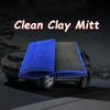 Magic Mud Cloth Car Wash Magic Clay Bar Mitt Blue Microfiber Sponge Pad Clay Mitt Wash Glove  Car
