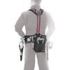 Tajima Safety Belt with Suspenders Limited Red and CRX Set Electrical and Safety At [elimino] M, Line, (YPLMCRX-LRE) [Fall Protection, Work, Heights]