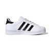 adidas Оригинальные SUPERSTAR Цветочные износостойкие низкие детские кеды для скейтбординга Белые Дети возрастом 3-7 лет FW0777