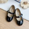 Baby Jam Girls' Joy Mary Jane Flat Black-y877