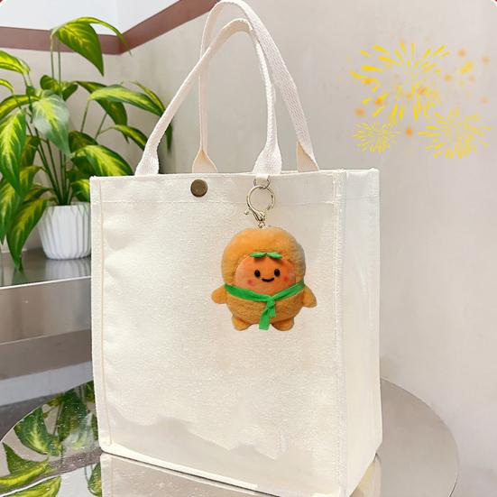 Cute Potato Stuffed Vegetable Doll Ornament Soft Cartoon Plush Doll Plushies Cute Mini Potato Plush Pendant Keyring