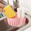 New Sink Shelf Soap Sponge Holder Clip Dish Drainer Drying Rack Silicone Storage Basket Bag Bathroom Holder Kitchen Accessories Tool
