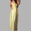 New Spring Style Spring Dress Silk Satin Texture Suspender Dress