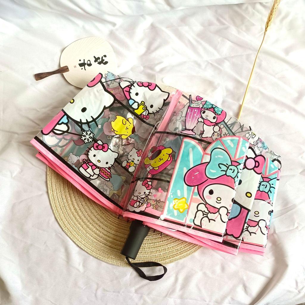 Аниме Куроми Мягкая Девушка Прозрачный Складной Зонт - Утолщенный и Портативный