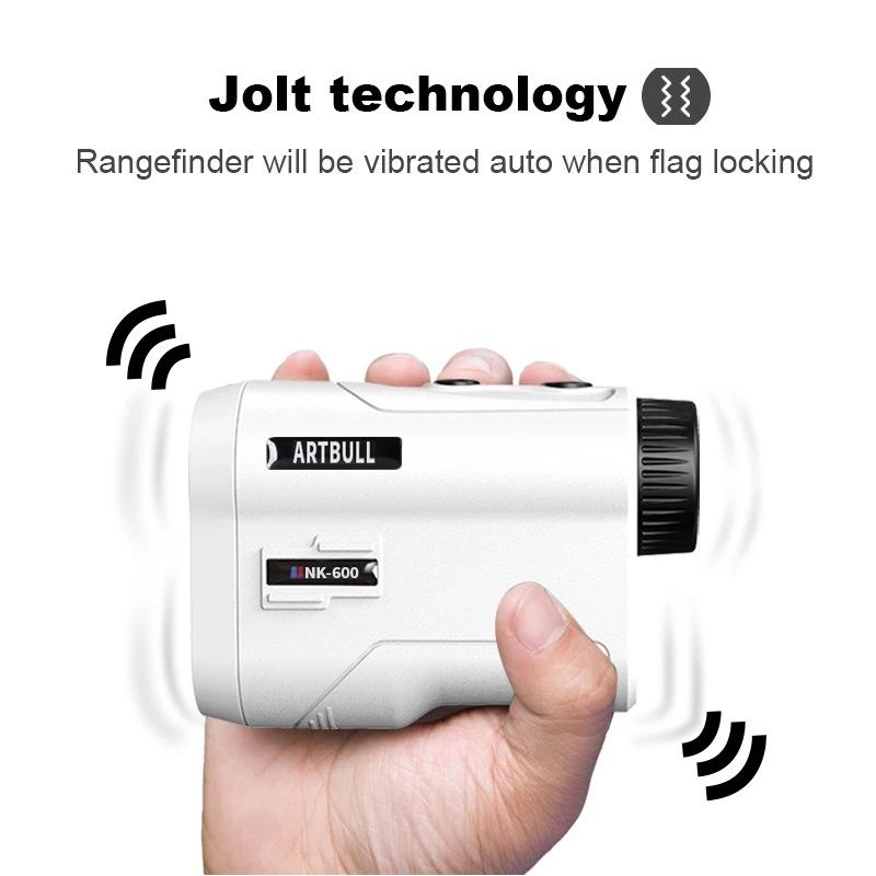 NK-600Golf rangefinder charging600m Lock Flag Slope Outdoor Laser Rangefinder Telescope