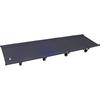 CAPTAIN STAG Outdoor Bed Cot Easy Light Cot Easy Assembly Load Capacity 80kg Storage Bag Included Black Trekker UB-2010