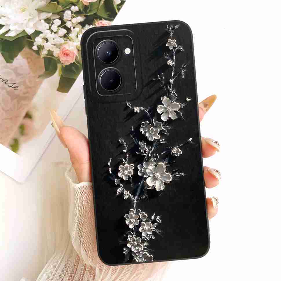 For Realme C33 C 33 4G Casing Silicone Shockproof For RealmeC33 RMX3624 Phone Case Colorful Butterfly Soft Protective Shell