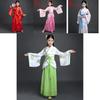 Childrens Chinese Traditional Costume With Polyester Fabric For Ethnic Dance And Cultural Celebrations