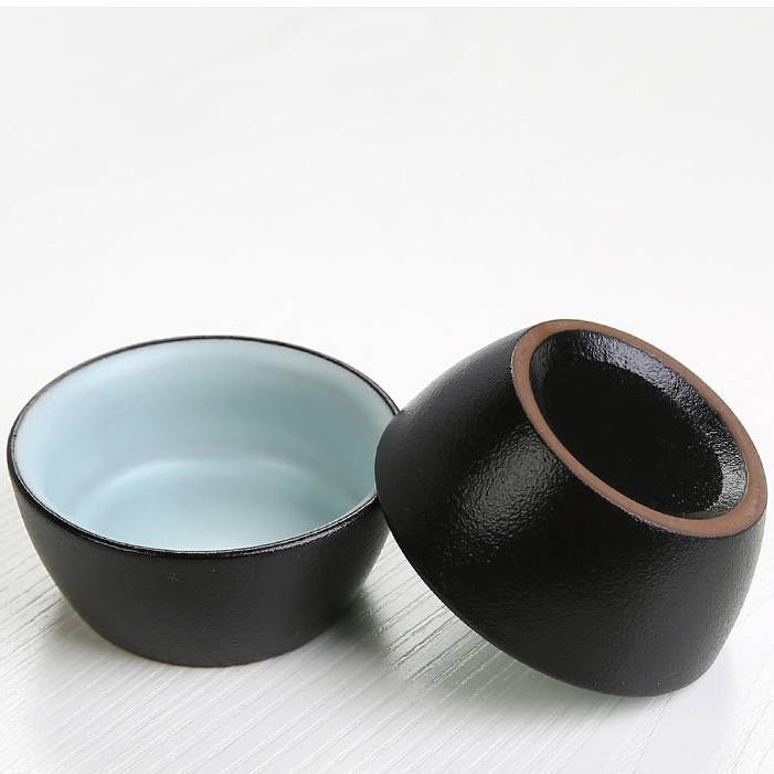 Kung Fu Tea Set One Pot Two Cups Portable Storage Bag Ceramic Teapot