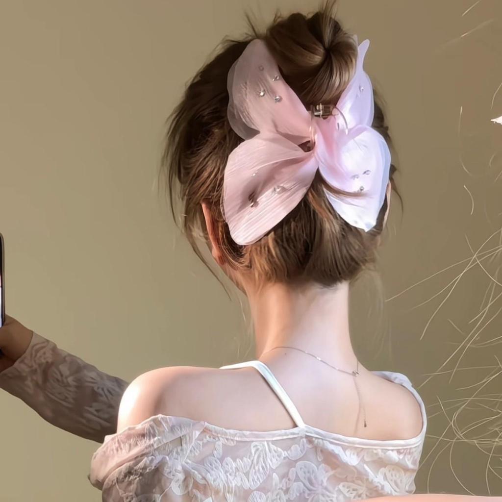 Восхитительная заколка для волос в виде цветка лилии: Элегантная заколка-краб для причесок