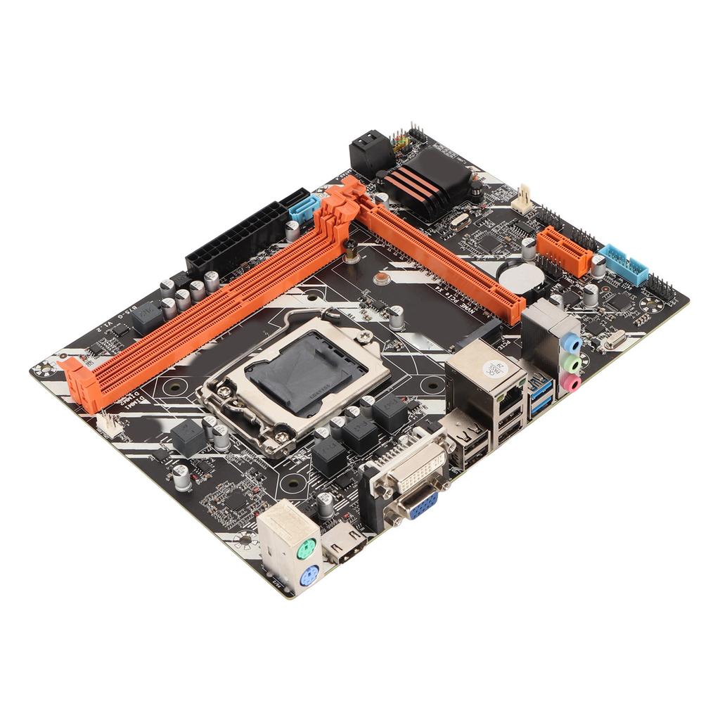 Материнская плата для настольного компьютера B75 G LGA 1155 Socket 2 DDR3 PCIe 16X SATA3.0 4Pin 24Pin Power VGA DVI HD