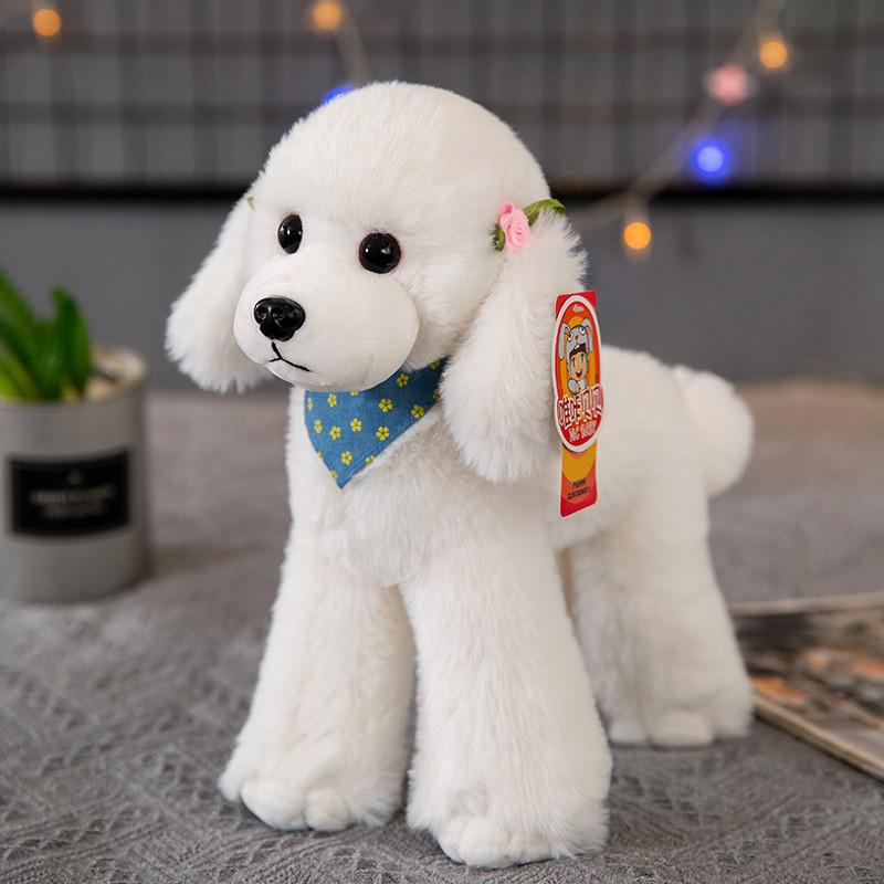 Toys Plush Poodle Cute Comfortable Cartoon Girl Children Birthday Doll Gift