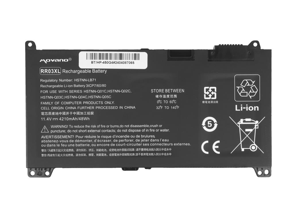 Rr03Xl Battery For Hp Probook 430 440 450 470 G4 G5