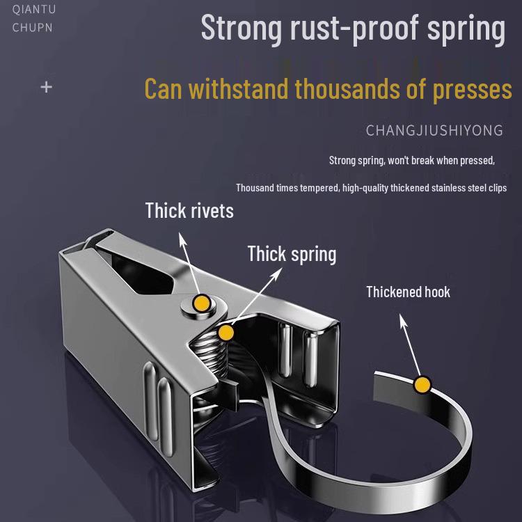 Набор из 20 новых зажимов для штор Newcomer 0.01: Несущие, Утолщенные, Старомодные Крючки и Кольца Аксессуары.