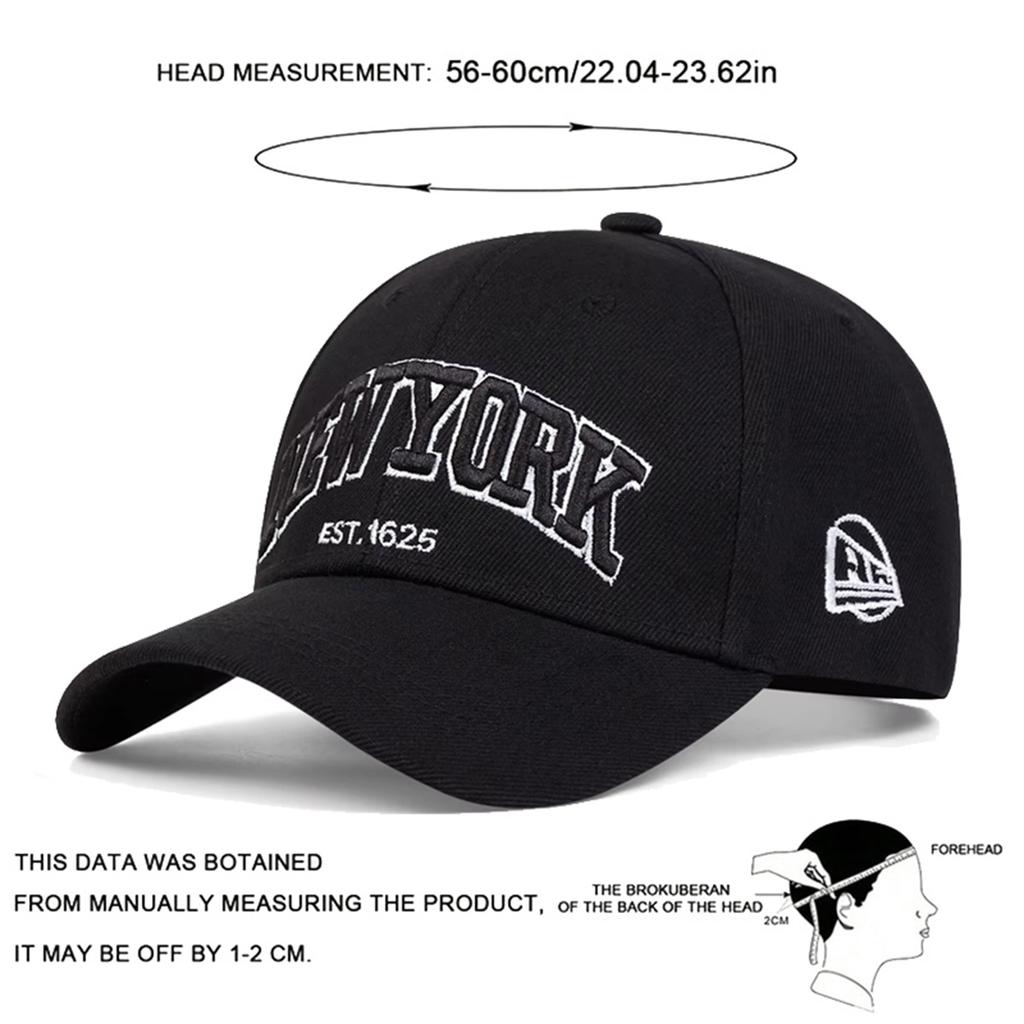 Бейсболки унисекс NEWYORK с вышитыми буквами, весна-осень, солнцезащитная кепка для отдыха на открытом воздухе, регулируемые повседневные кепки для дальнобойщиков