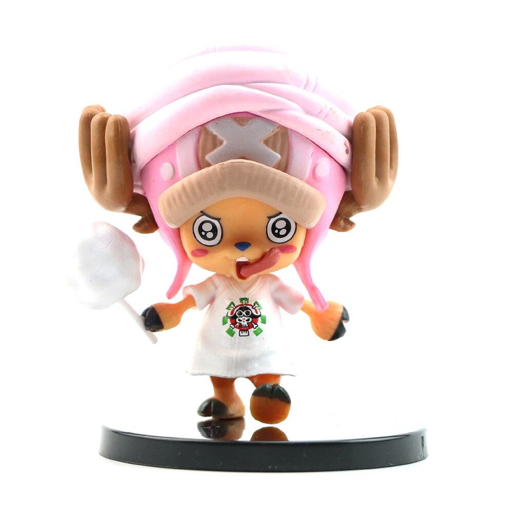 Фигурка из аниме One Piece, кукла-модель, игрушка, статуэтка из ПВХ, коллекционная, украшение для автомобиля, Луффи, Зоро, Ньюгейт.