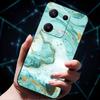 Чехол для Redmi Note 14S 4G 6.67" Мраморный Мягкий ТПУ Силиконовый Ударопрочный Задний Чехол для Xiaomi Redmi Note 14S Чехол Защитный Корпус