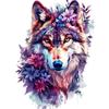 5d DIY Diamond Painting Cross Stitch Watercolor Flower Wolf Diamond Embroidery Mosaic Full Round Drill Home Decor Arts