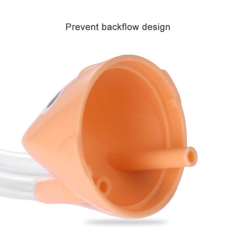 2 шт., назальный аспиратор для новорожденных, тип всасывания для носа, очиститель для носа, антирефлюксная силиконовая всасывающая трубка