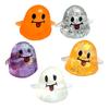 Glitter Ghost Squeeze Toy Stress Relief Transparent Ghost Squeeze Toy Slow Rising Decompression Sensory Fidget Toy Halloween Party
