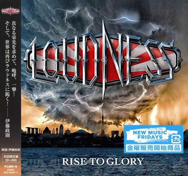 CD LOUDNESS Rise To Glory 8118 Ограниченное издание GQCS904823 WARD 2018 Япония Оби Японский Поп-Рок