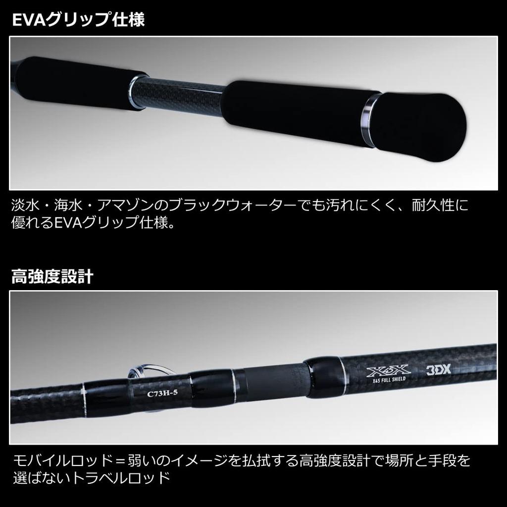 Daiwa Удилище спиннинговое Black Label Travel C66ML-5