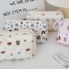 Cute Cartoon Print Women'S Cosmetic Bag Portable Ladies Makeup Case Travel Storage Bags Casual Female Clutch Purse