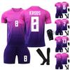 2425 Football Jerseys Shorts Socks Set New Season Shorts Socks Kneepad Adult Sizes Outfits