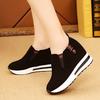 Women's Cotton Shoes Women's Shoes Mid-heel Cloth Cover Polyurethane Single Shoes
