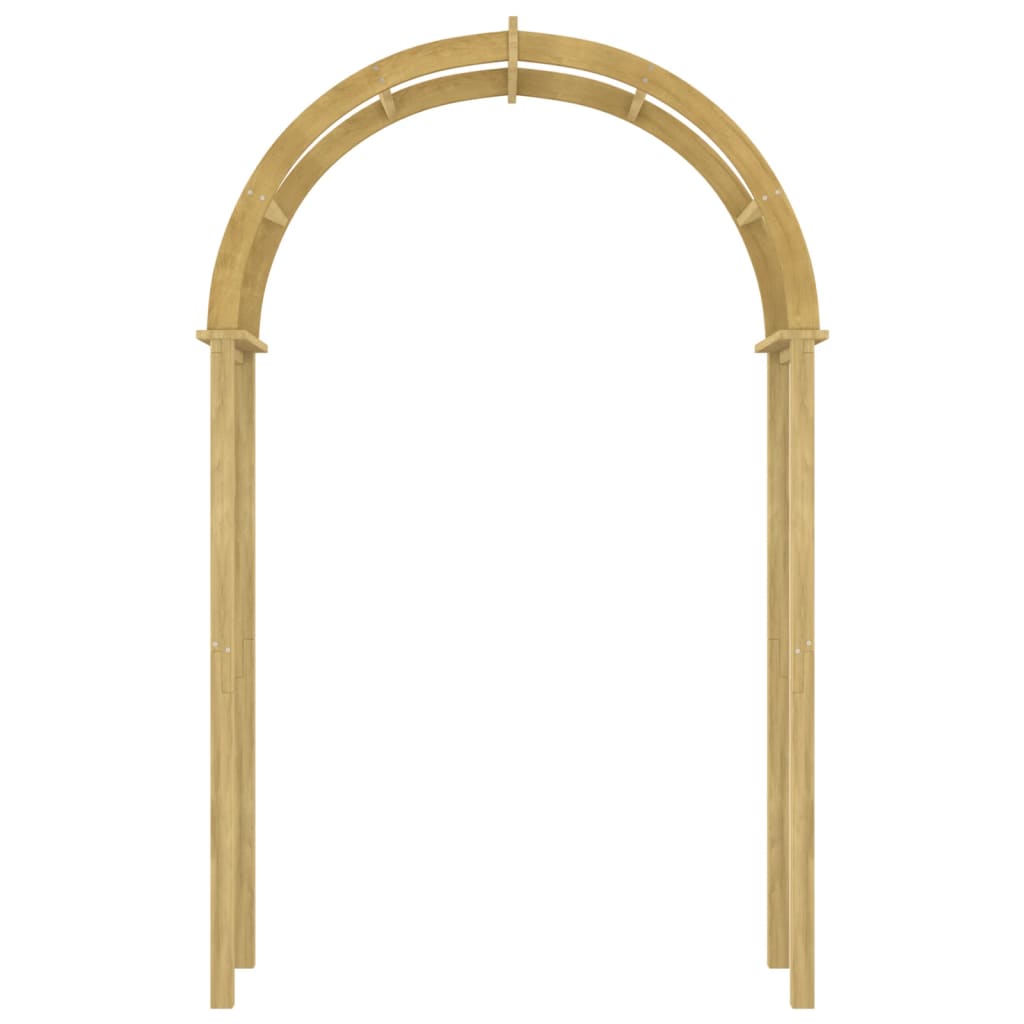 Vidaxl Pergola Ogrodowa, 141X97X243 Cm, Impregnowane Drewno Sosnowe