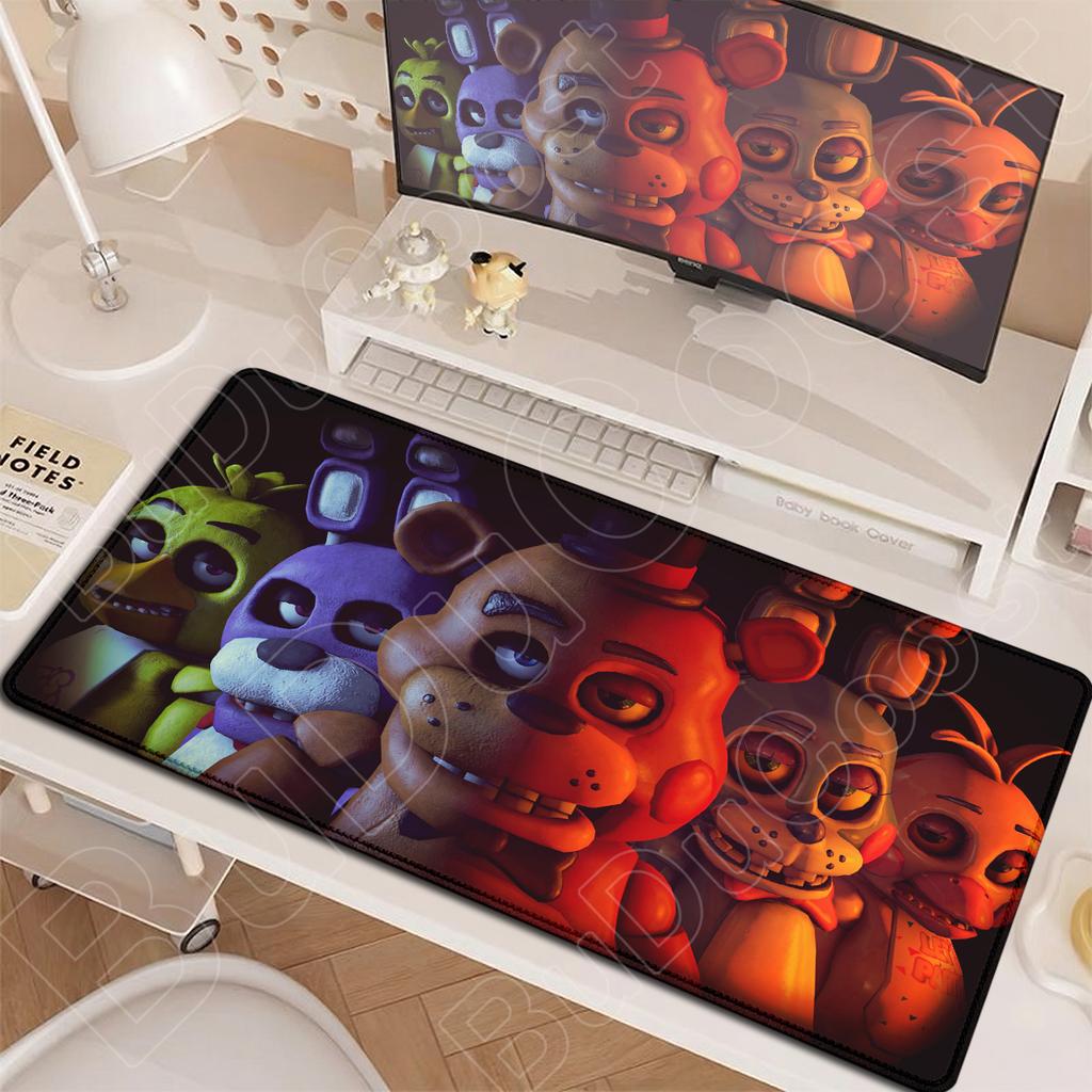 Laptop Esport Gamer Mouse Mat Computer Rubber Accessories Hot Fnaf Five-Nights-At-Freddys Mousepad Large Locking Edge Office Rug