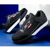 Mens Mountain Bike Cycling Shoes Flat Sole Stiff Rubber Outsole Breathable MTB Clipless Pedal
