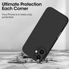 Чехол из жидкого силикона для iPhone 17 16 15 14 13 12 11 Pro Max 12 Mini iPhone 16 Plus 16e 17 Air Мягкий Защитный Противоударный Чехол