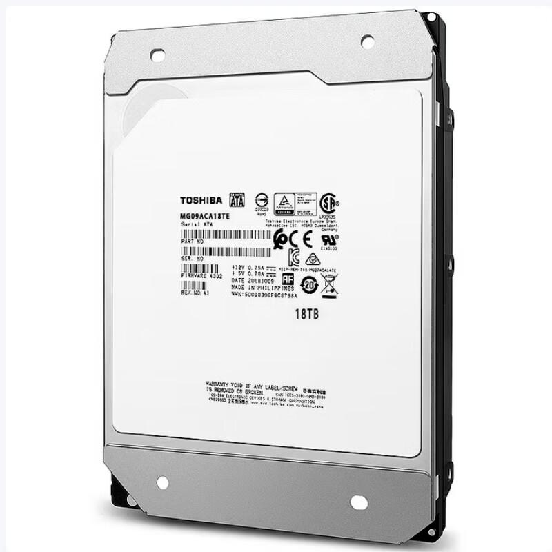 Toshiba MG Series 18TB 7200RPM SATA Enterprise Hard Drive