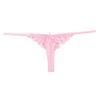La Paumme Lightweight and with a and Lace Made In 320109 Women's T-Back Panties, Sheer, T-Front Design, Japan, Pink,