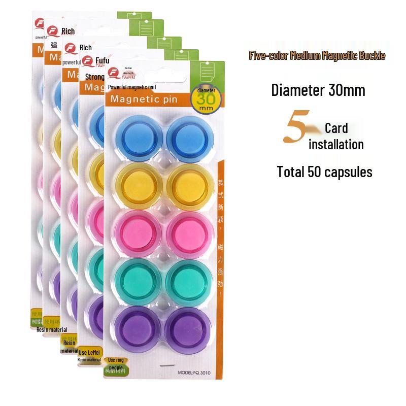 Магнитные кнопки «Смайлик»: Красочные, Сильные Магниты для Белых и Меловых Досок