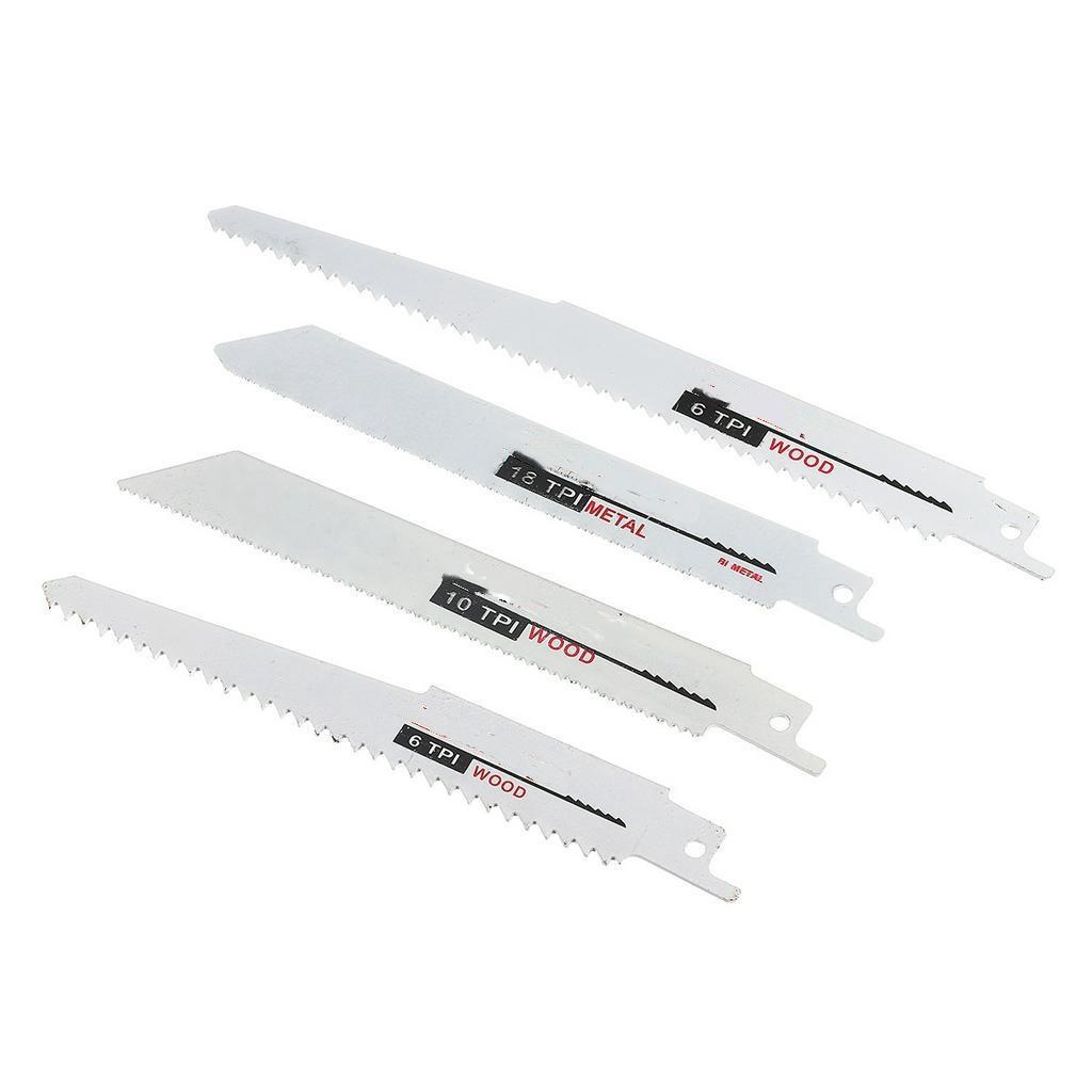 Reciprocating Saw Blades 10pcs 6-8‘’ High-speed Steel Cordless Reciprocating Saw Blades Power Tools Cutting