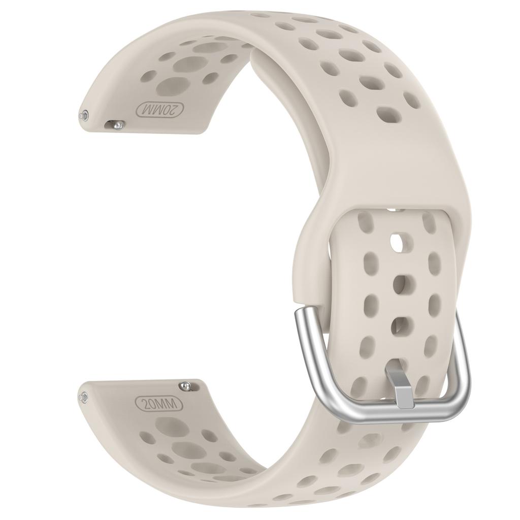 Для Huami Amazfit Active 2 (А2437) Дизайн с отверстиями для ремешка 20 мм Регулируемый силиконовый ремешок для часов