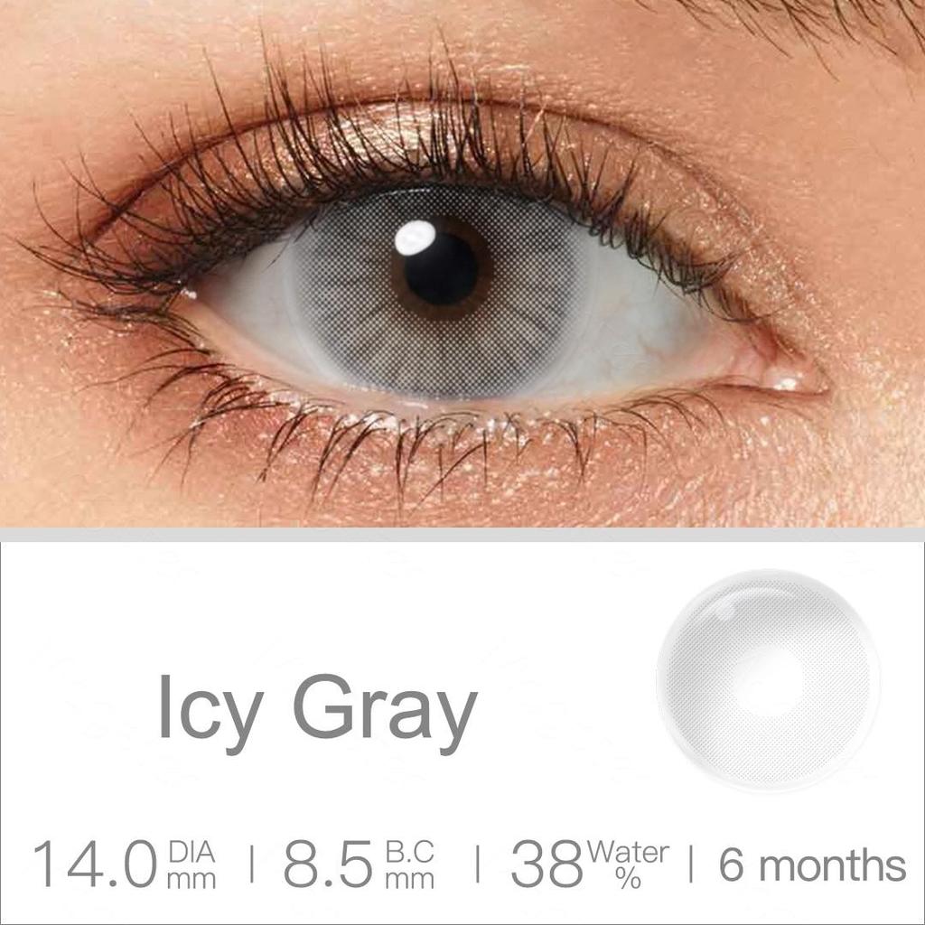 (0.00~-8.00) Prescription Color Contact Lenses Natural Color Eye Lens for Vision Colored Lenses with Diopters Myopia Contact Lenses