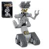 Thunderbolt No. 5 Robot Model - Small Particle Educational Building Blocks, Free Assembly Movie-Themed Toy.