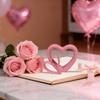3D Valentine's Day Love Ornament Handicraft Heart Miniature Ornaments  Home Decor