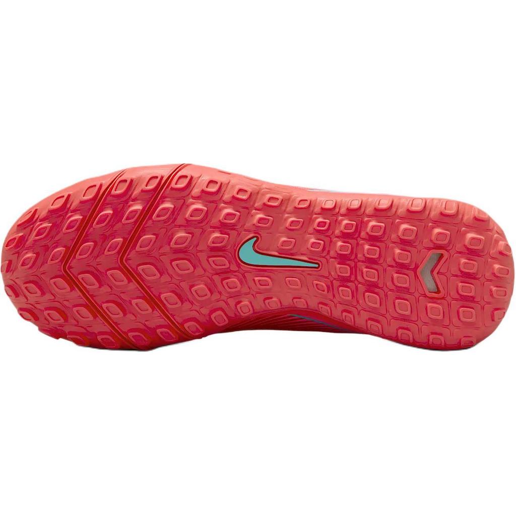 Nike Кроссовки Zoom Mercurial Vapor 16 Academy TF GS Mad Energy Pack для детей, красные, Ember-Glow, Aurora-зеленые FQ8284-800
