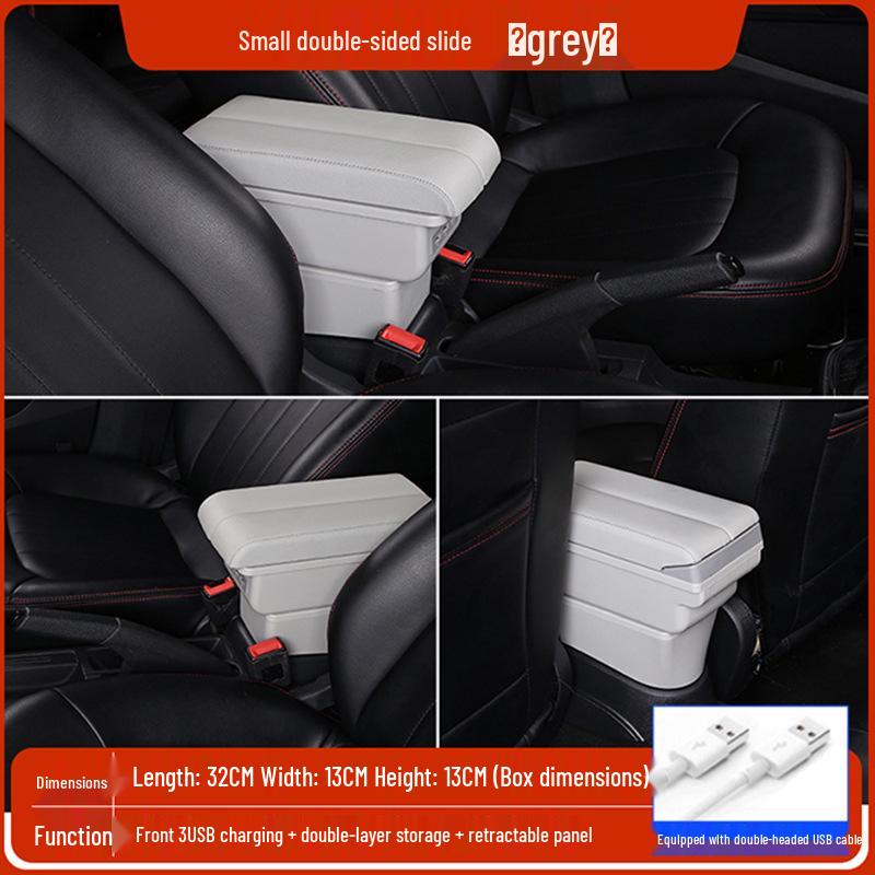 Подлокотник-бокс для Honda Fit и Crider (Модели 2015-19 гг.) - Не требуется сверление