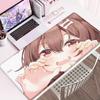 Новый Кавайный Милый Инугами Короне Коврик для Мыши Игровые Аксессуары Клавиатура Настольный Коврик Нескользящий Ноутбук Большой Аниме Hololive Девушка Коврик для Мыши