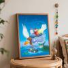 Disney Цифровой набор для рисования маслом Арт-картина Набор для рисования «Спасатели» руководство DIY painting для домашнего декора