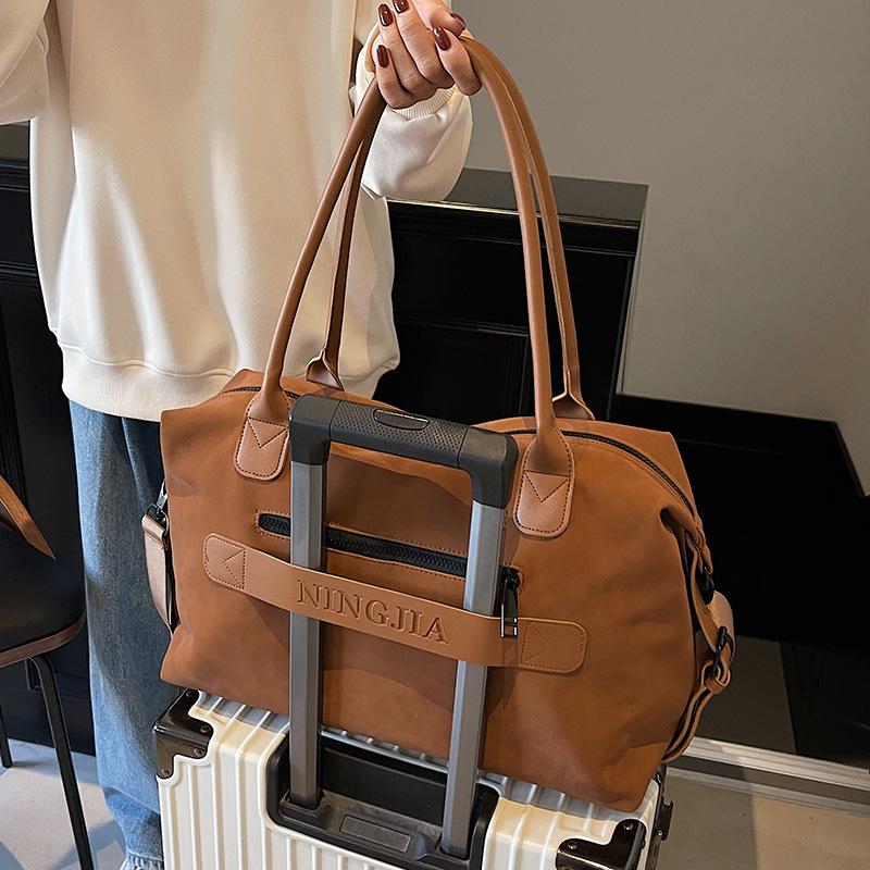 Модная и Повседневная Легкая Сумка-тоут кроссбоди большой вместимости для путешествий, одноплечная сумка-бродяга